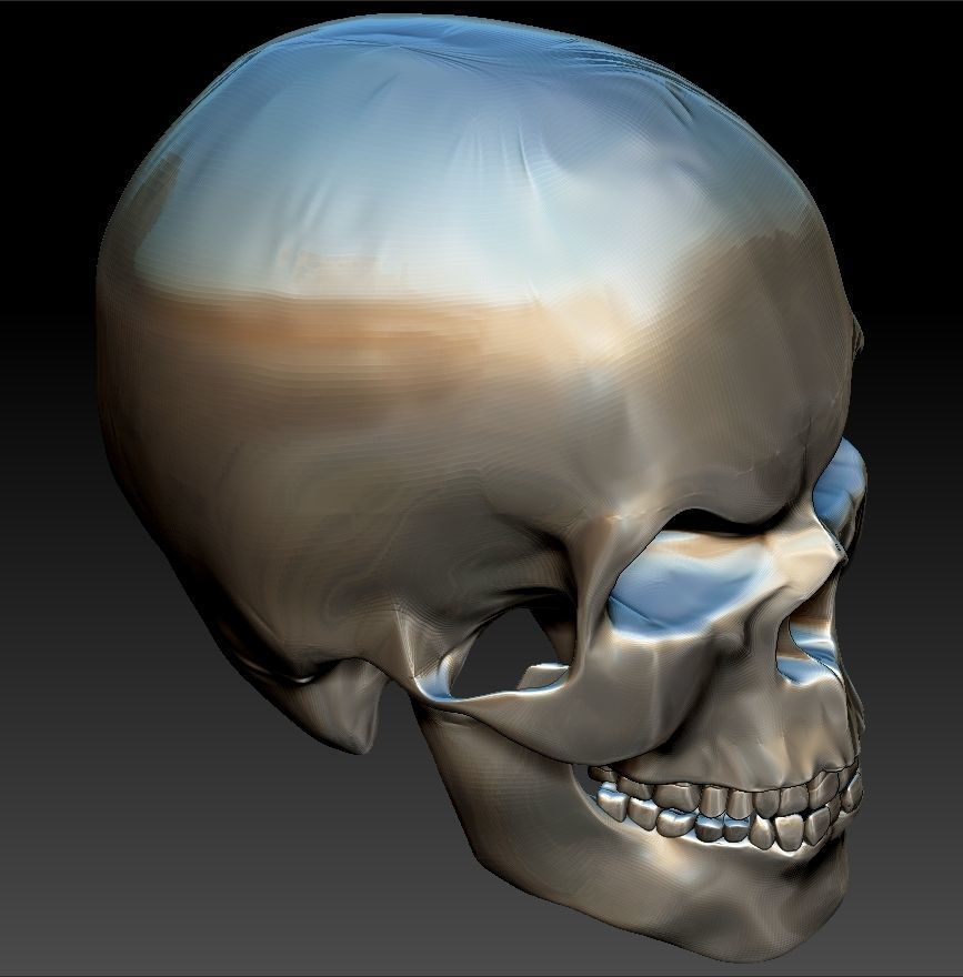 Mad Skull 3D print model_7