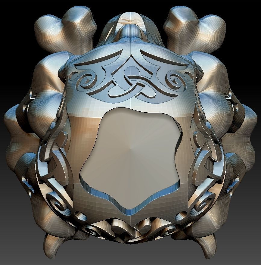 Skull ring 3D print model_7