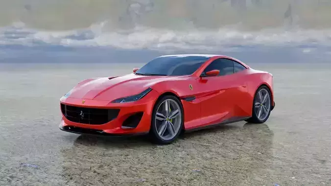 Ferrari Portofino 3D model