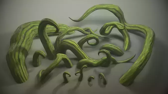 Stylized roots pack