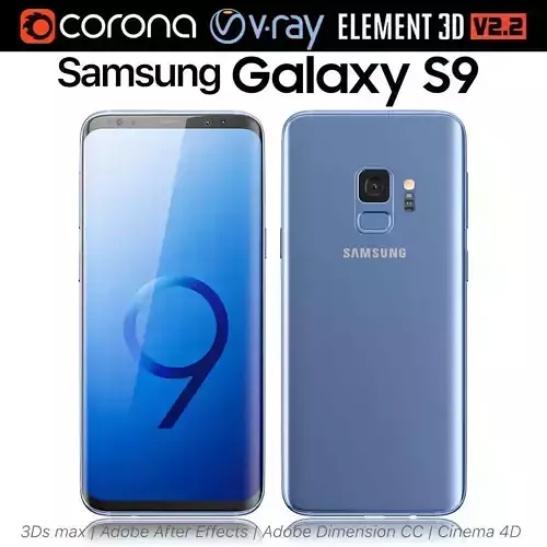 Samsung Galaxy S9 Coral Blue