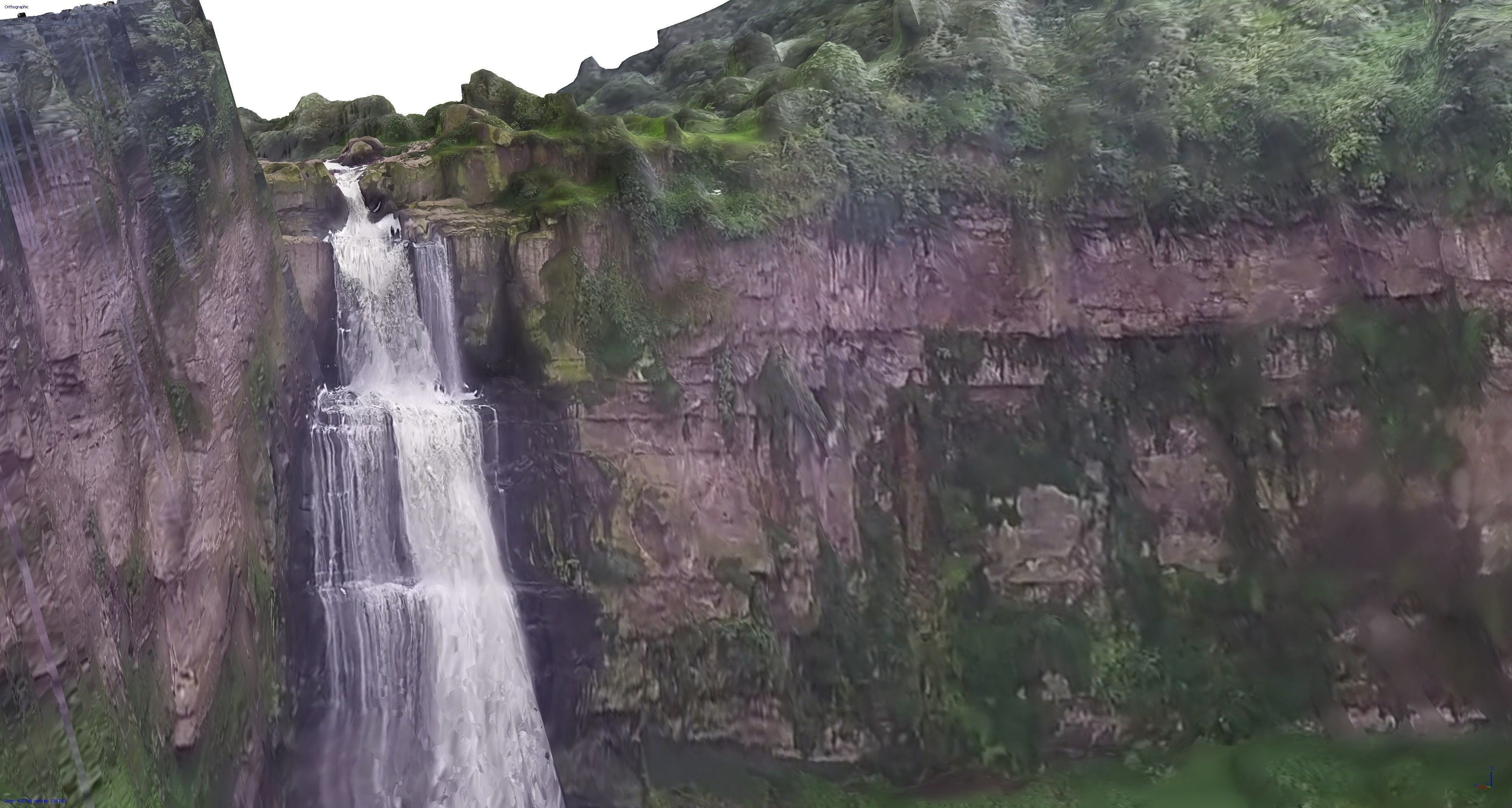 Salto Tequendama - Tequendama falls  3D model_9