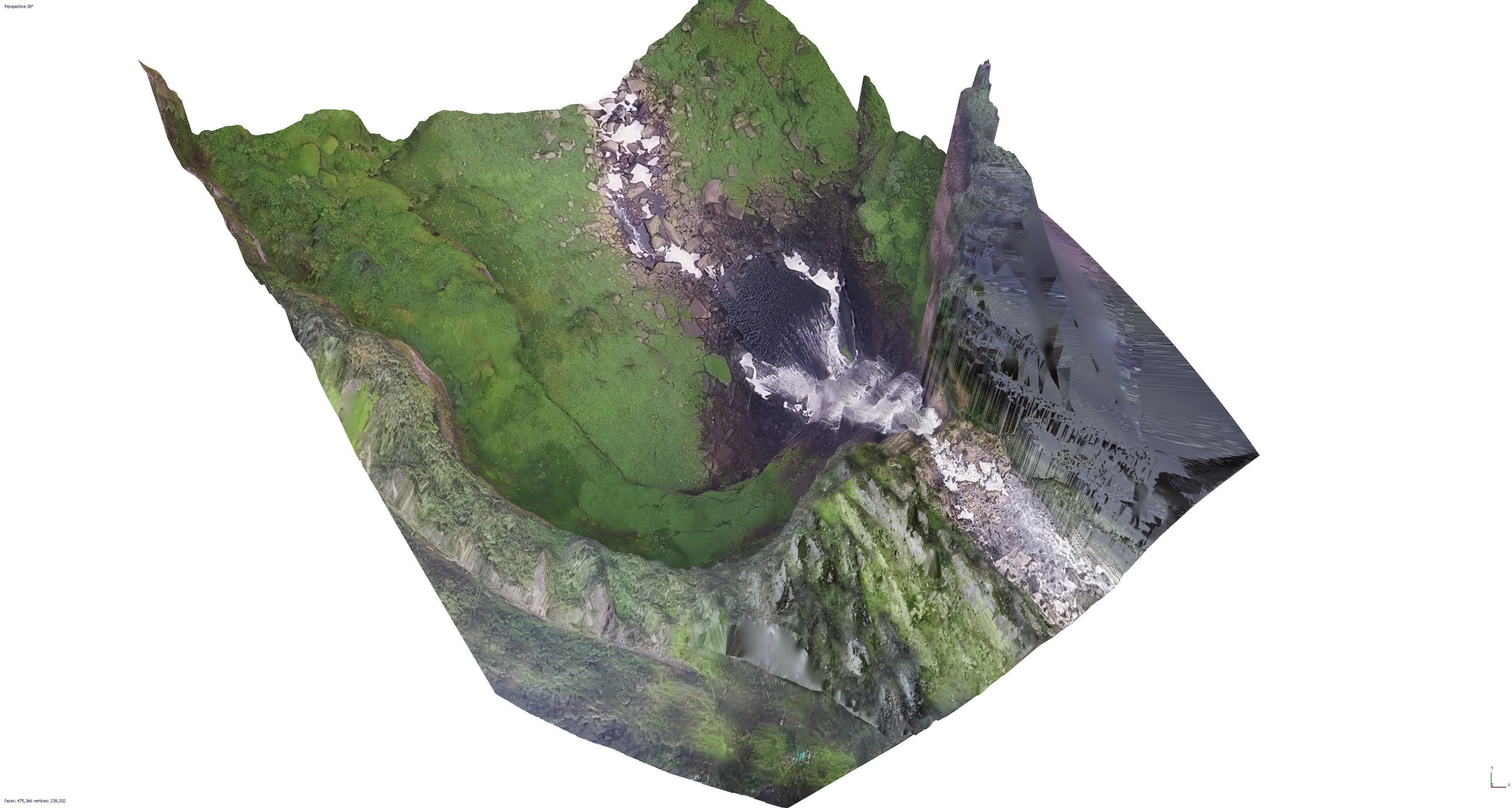 Salto Tequendama - Tequendama falls  3D model_10