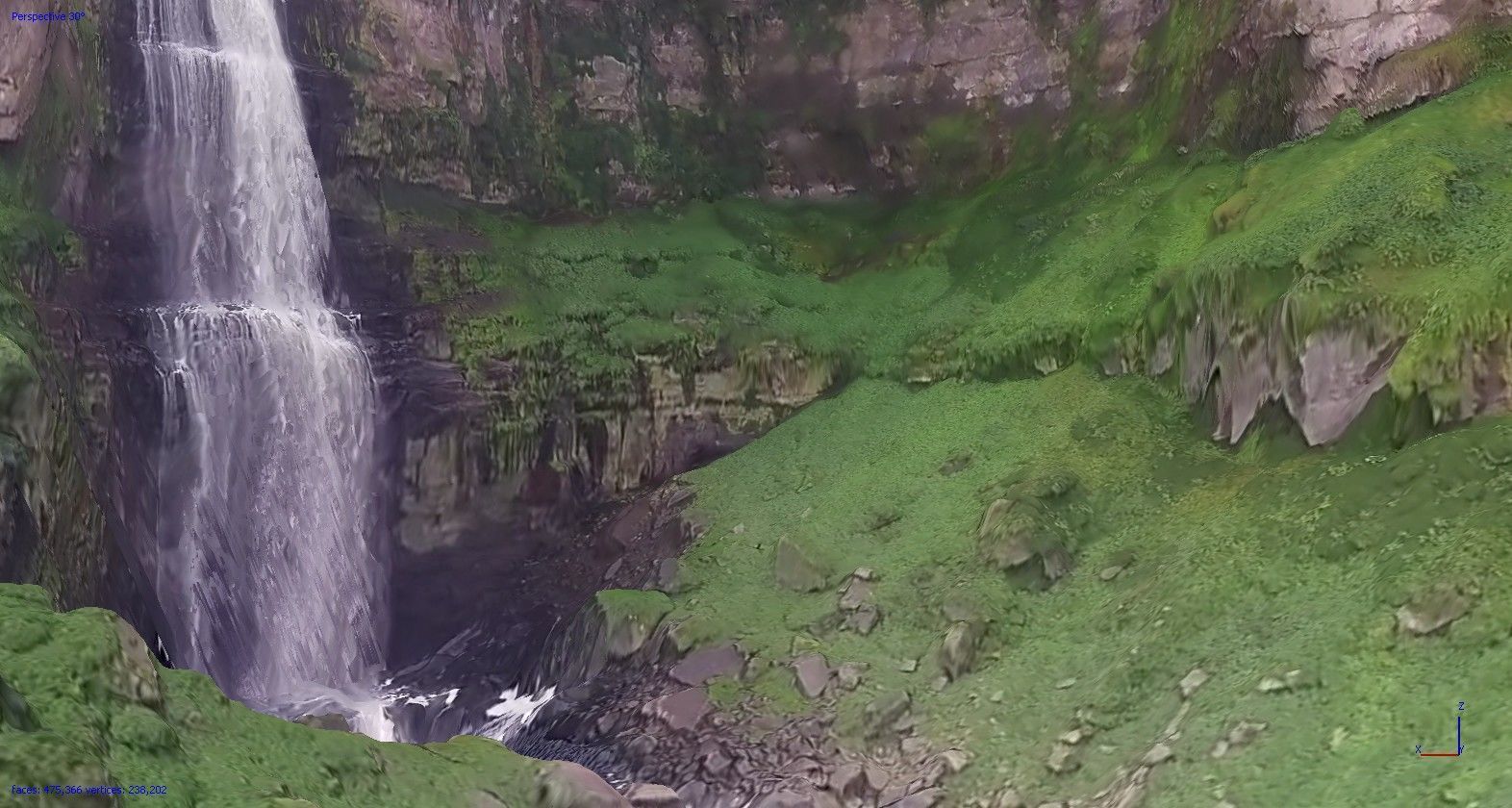 Salto Tequendama - Tequendama falls  3D model_11