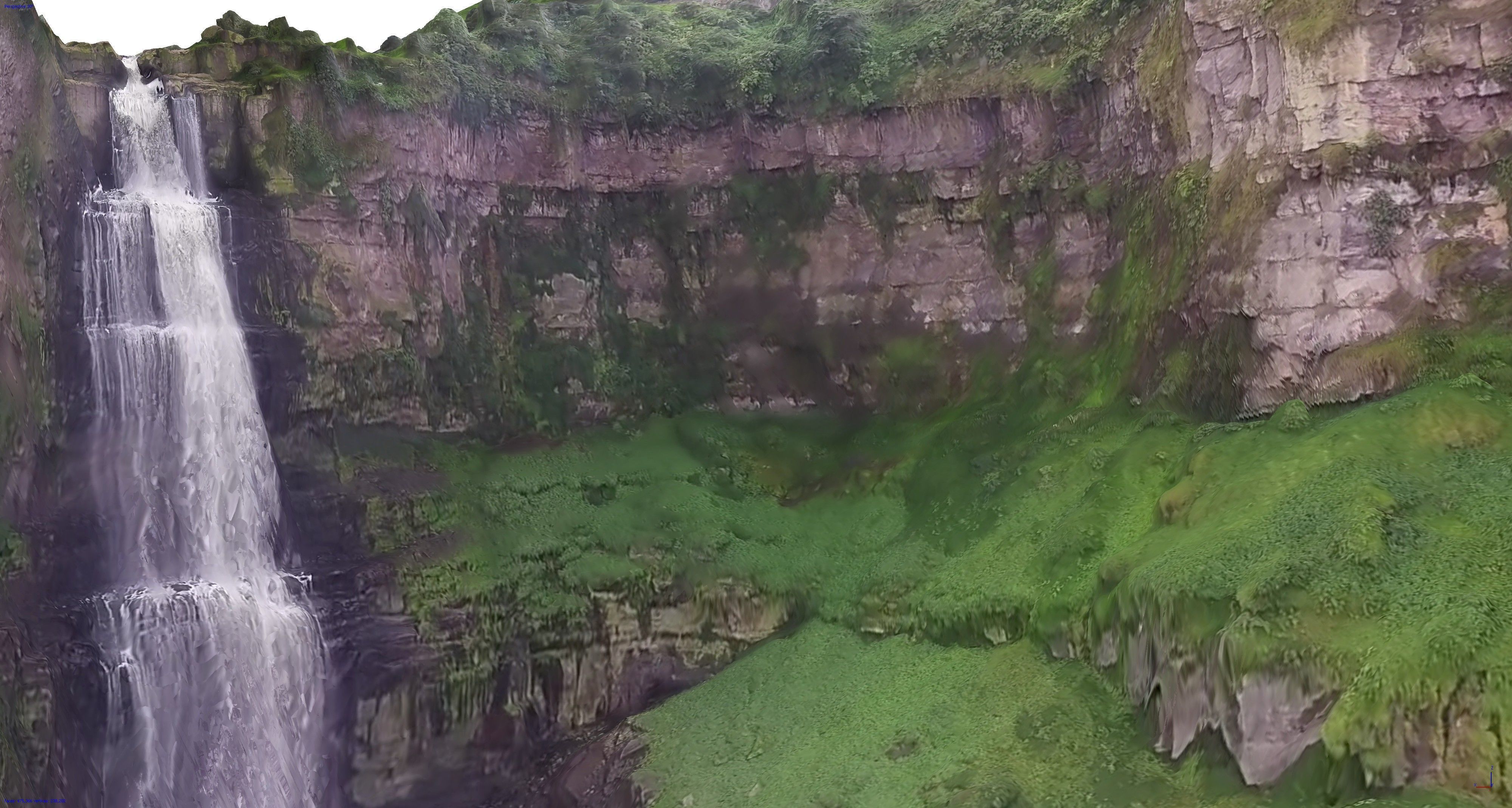 Salto Tequendama - Tequendama falls  3D model_12