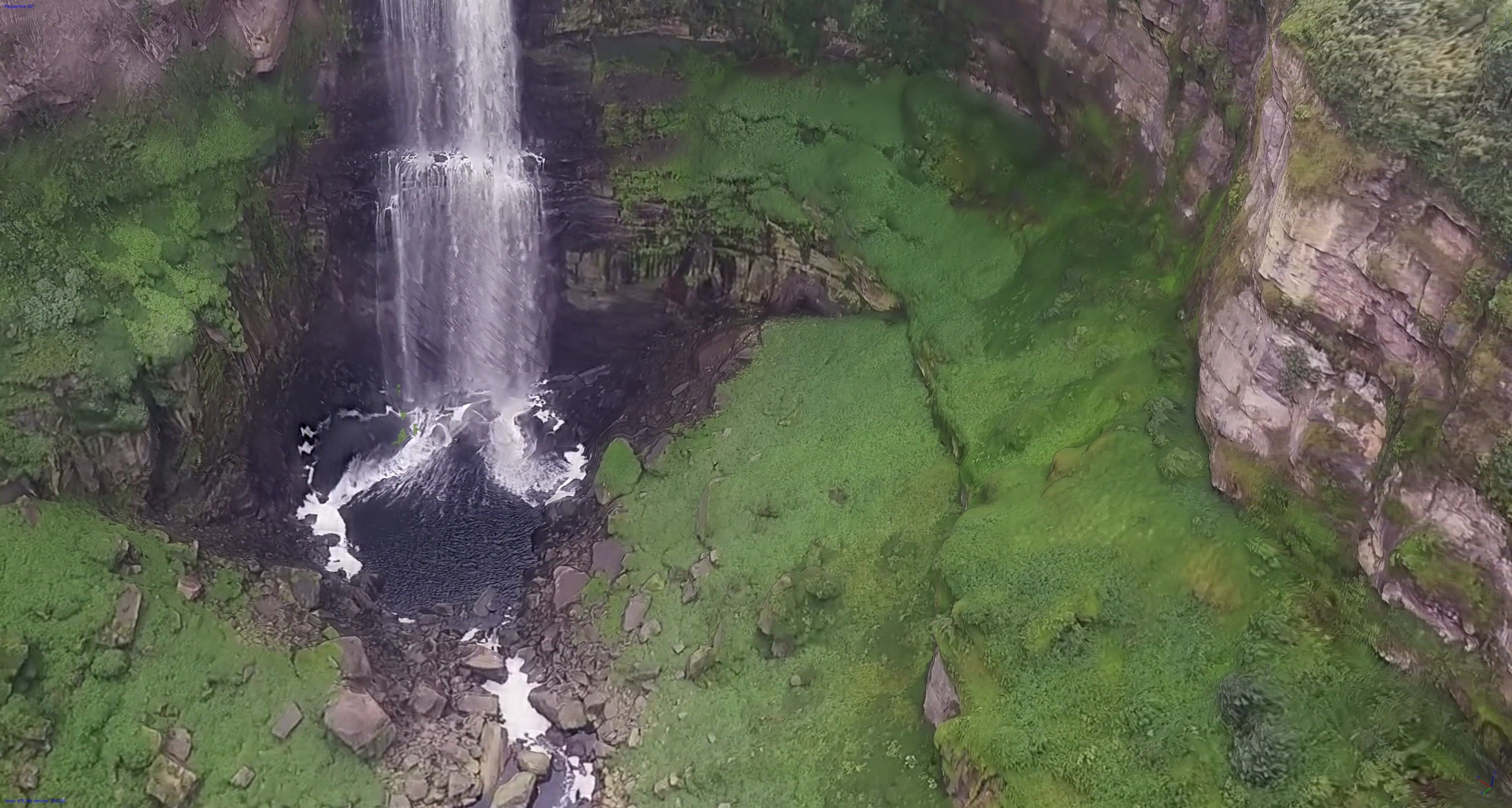 Salto Tequendama - Tequendama falls  3D model_14