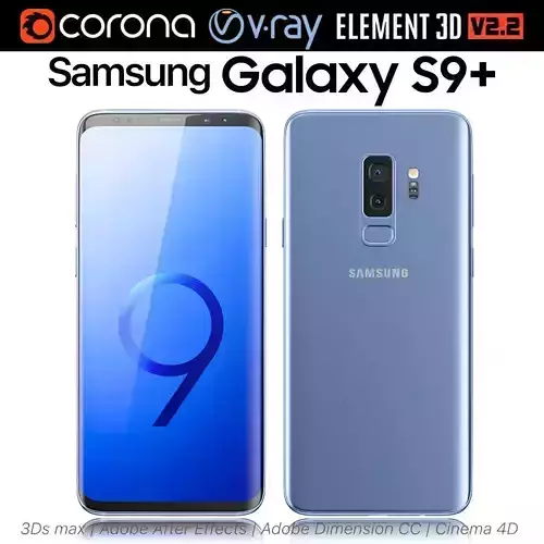 Samsung Galaxy S9 PLUS Coral Blue