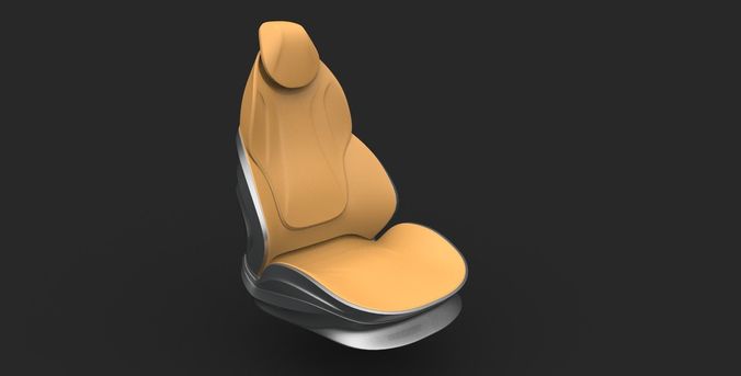 Seats car seat 3D model
