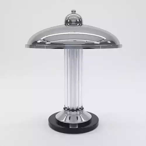 Desk lamp Limoges - Art Deco style 3D model