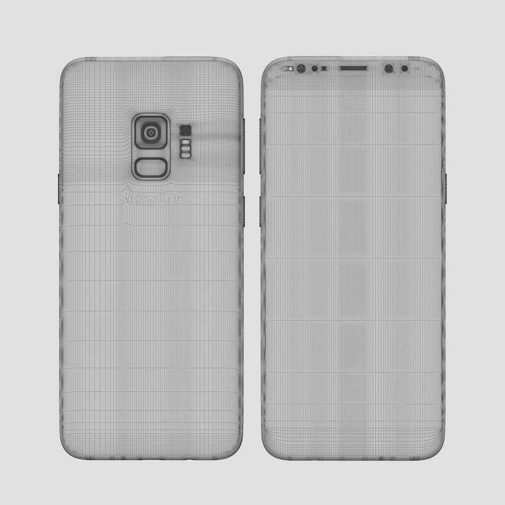 Samsung Galaxy S9 ALL Colors 3D model_58