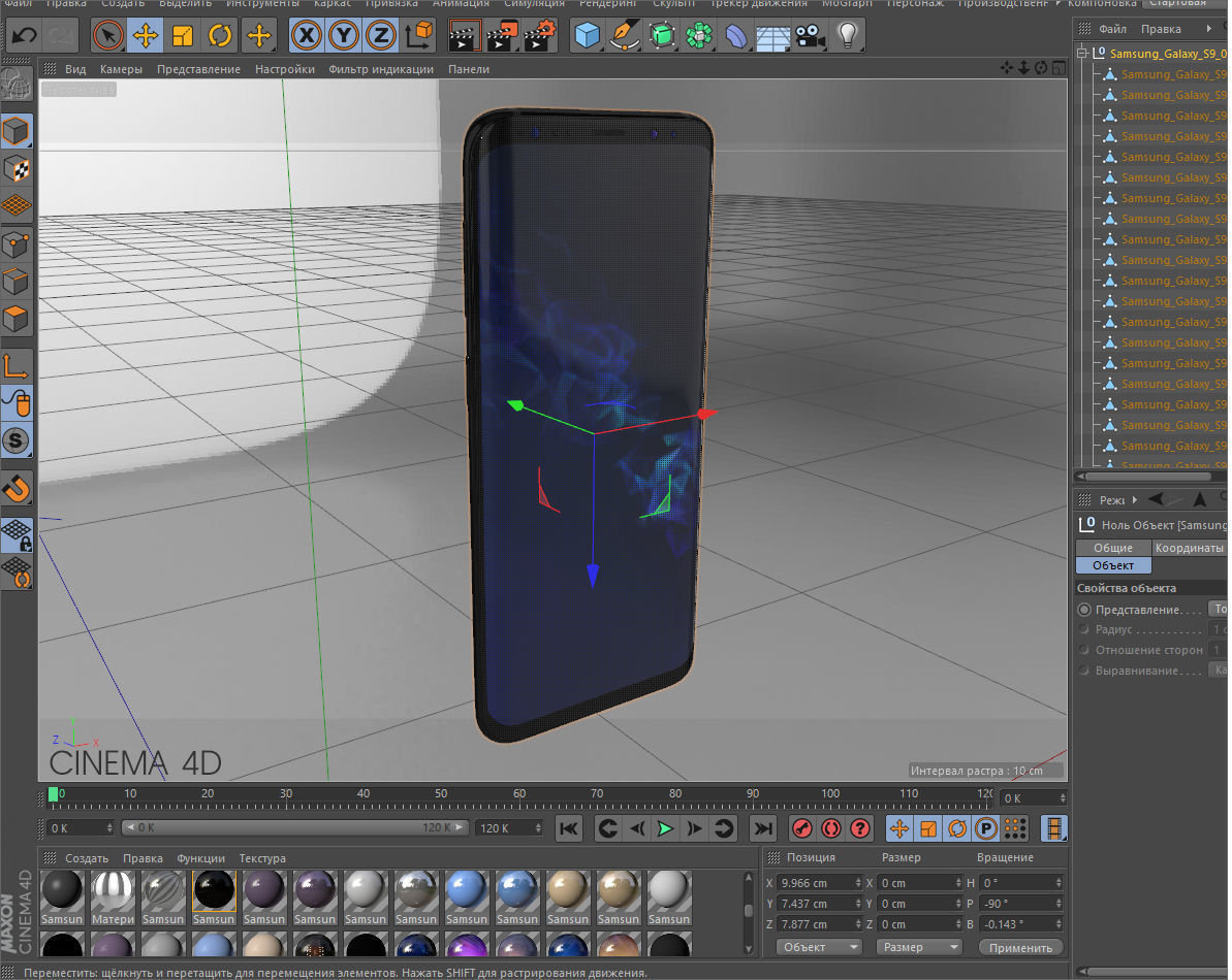Samsung Galaxy S9 ALL Colors 3D model_66