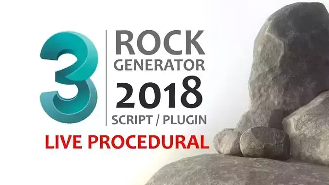 Rock Generator v2 2018 3D model