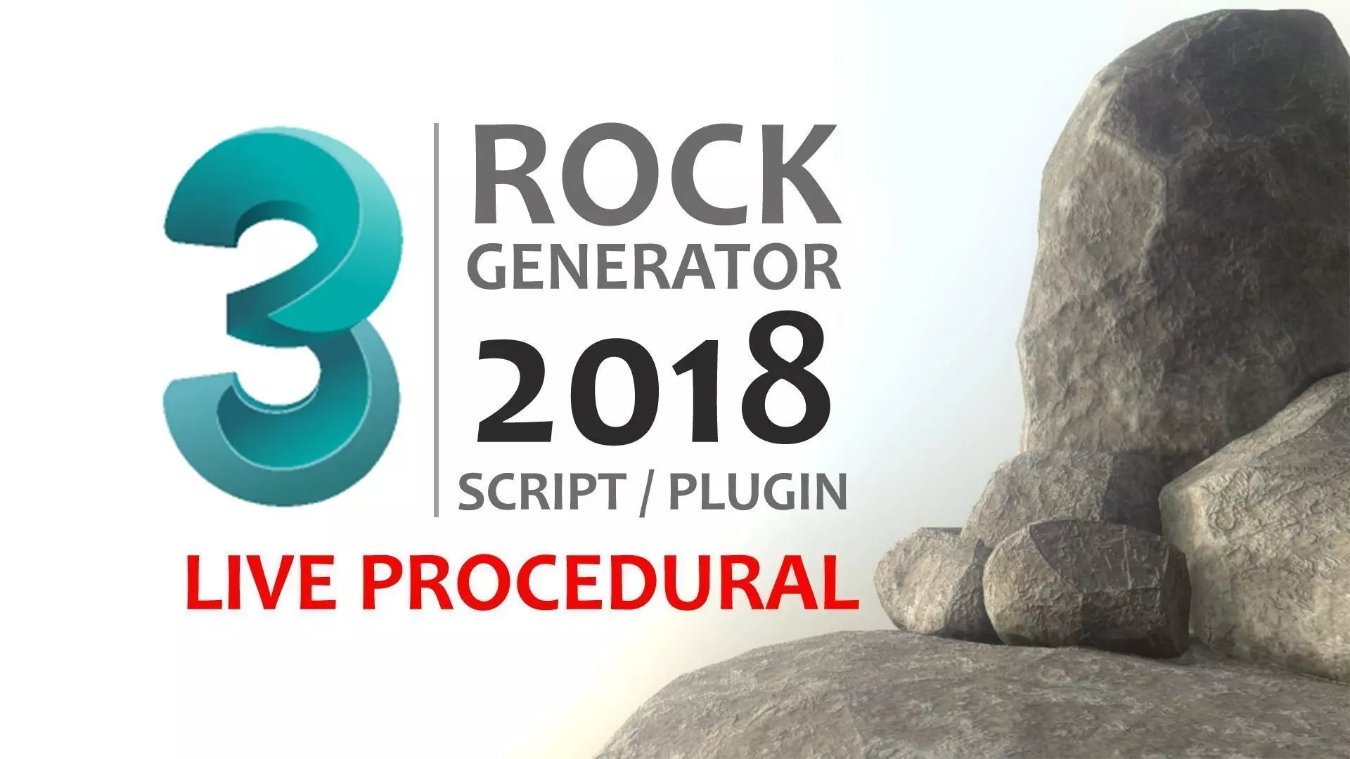 Rock Generator v2 2018 3D model_0