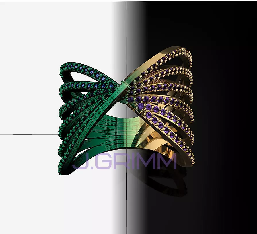 Ring Bliu 3D print model_0