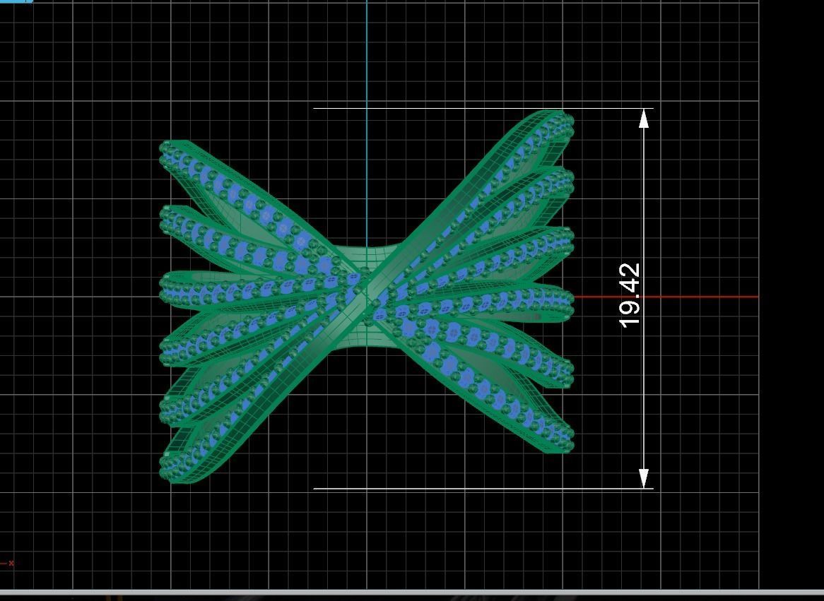 Ring Bliu 3D print model_6