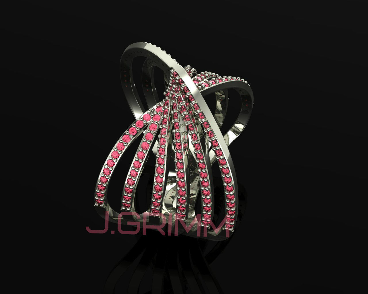 Ring Bliu 3D print model_2