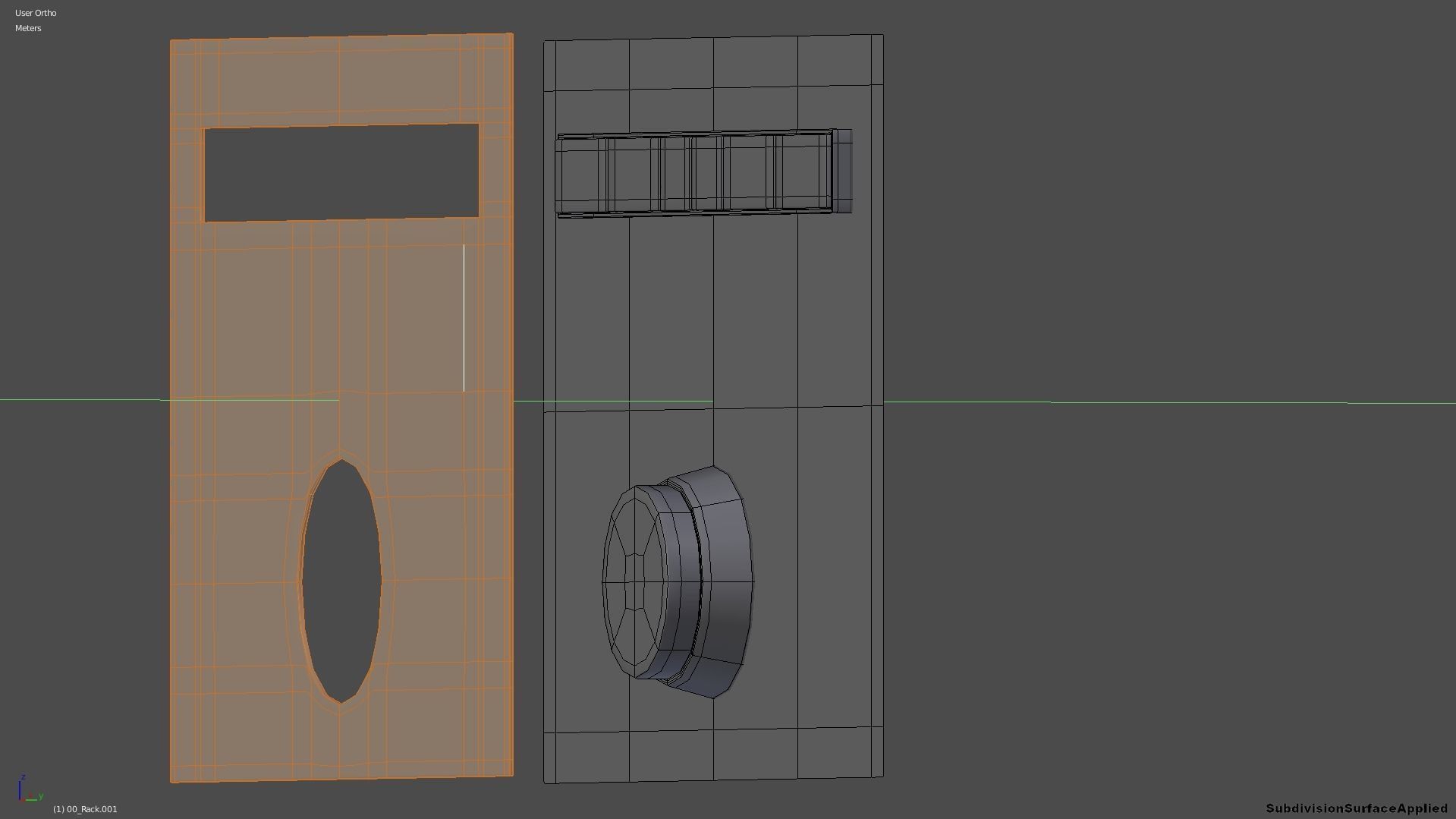 Rack Modern Free 3D model_20
