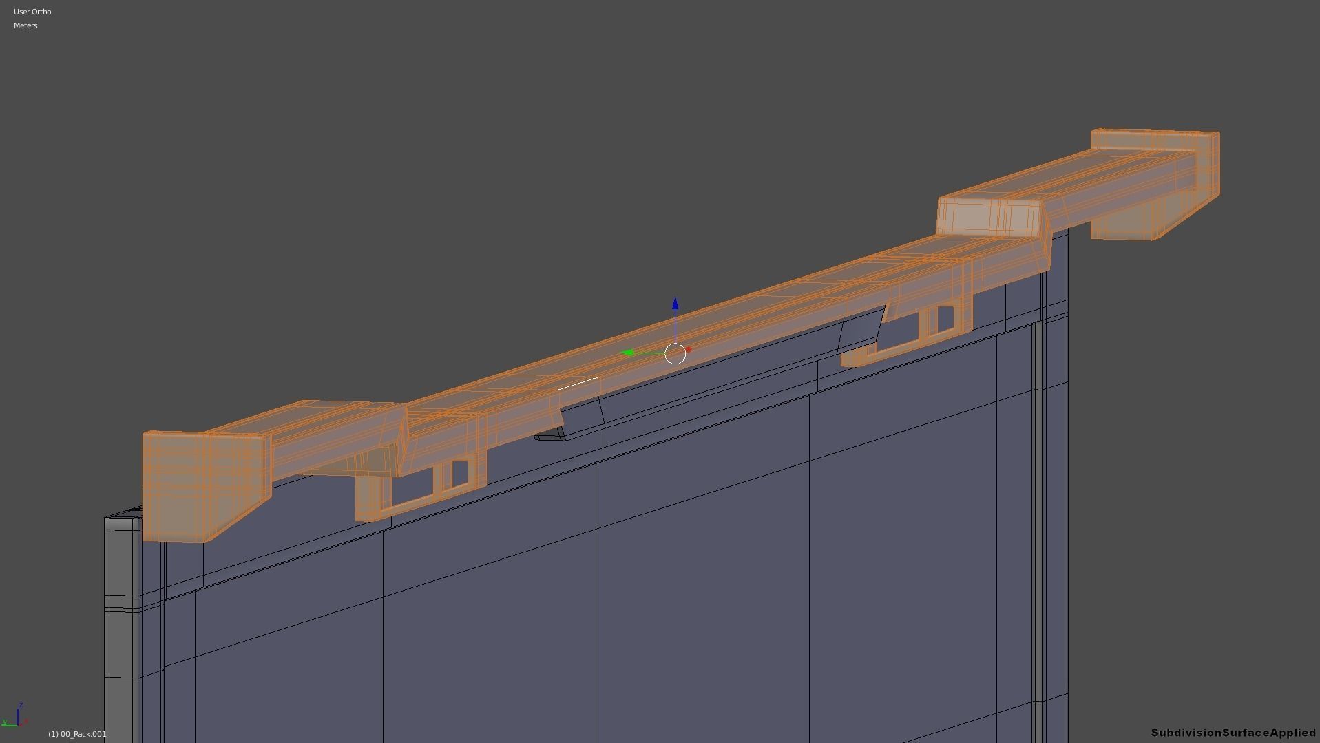 Rack Modern Free 3D model_17
