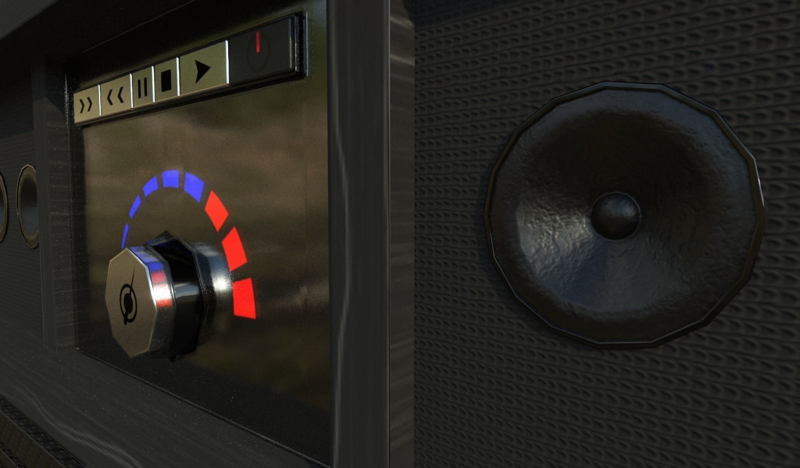 Rack Modern Free 3D model_8