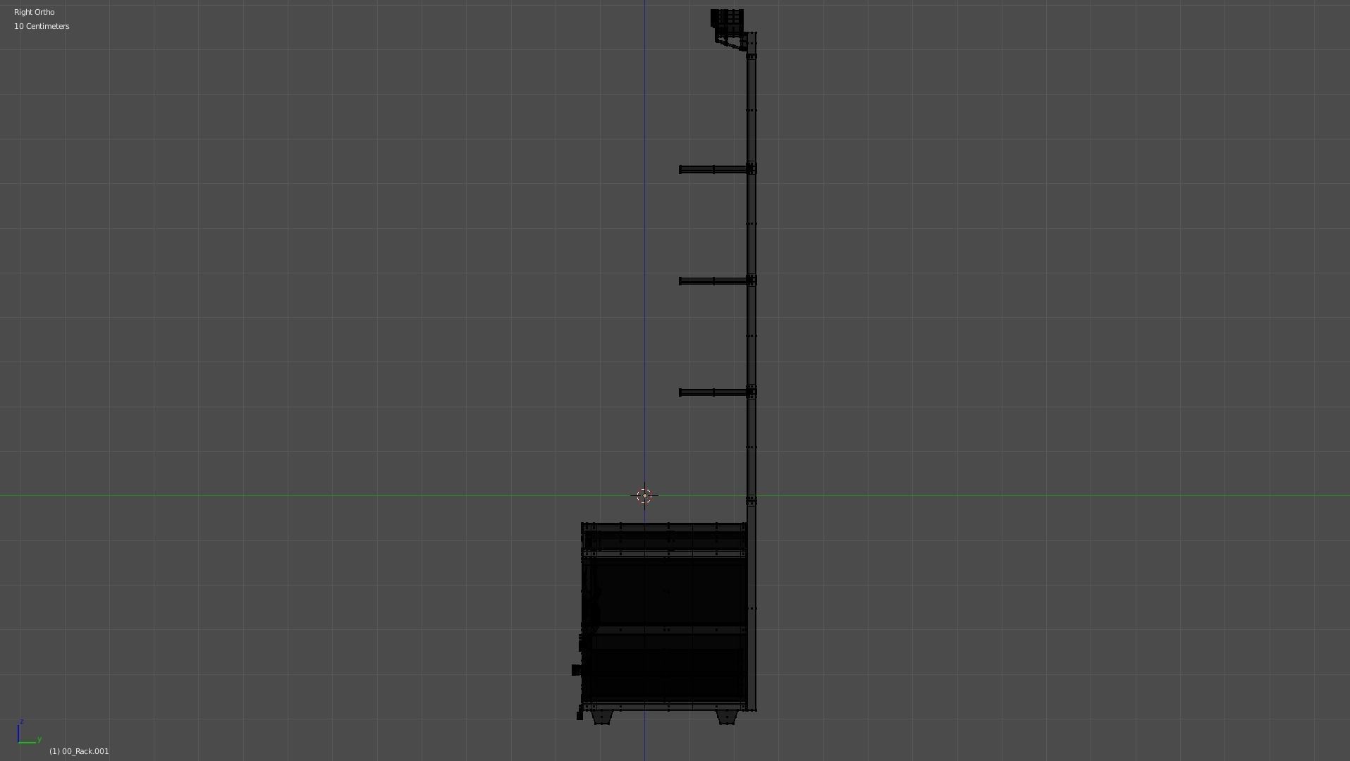 Rack Modern Free 3D model_24