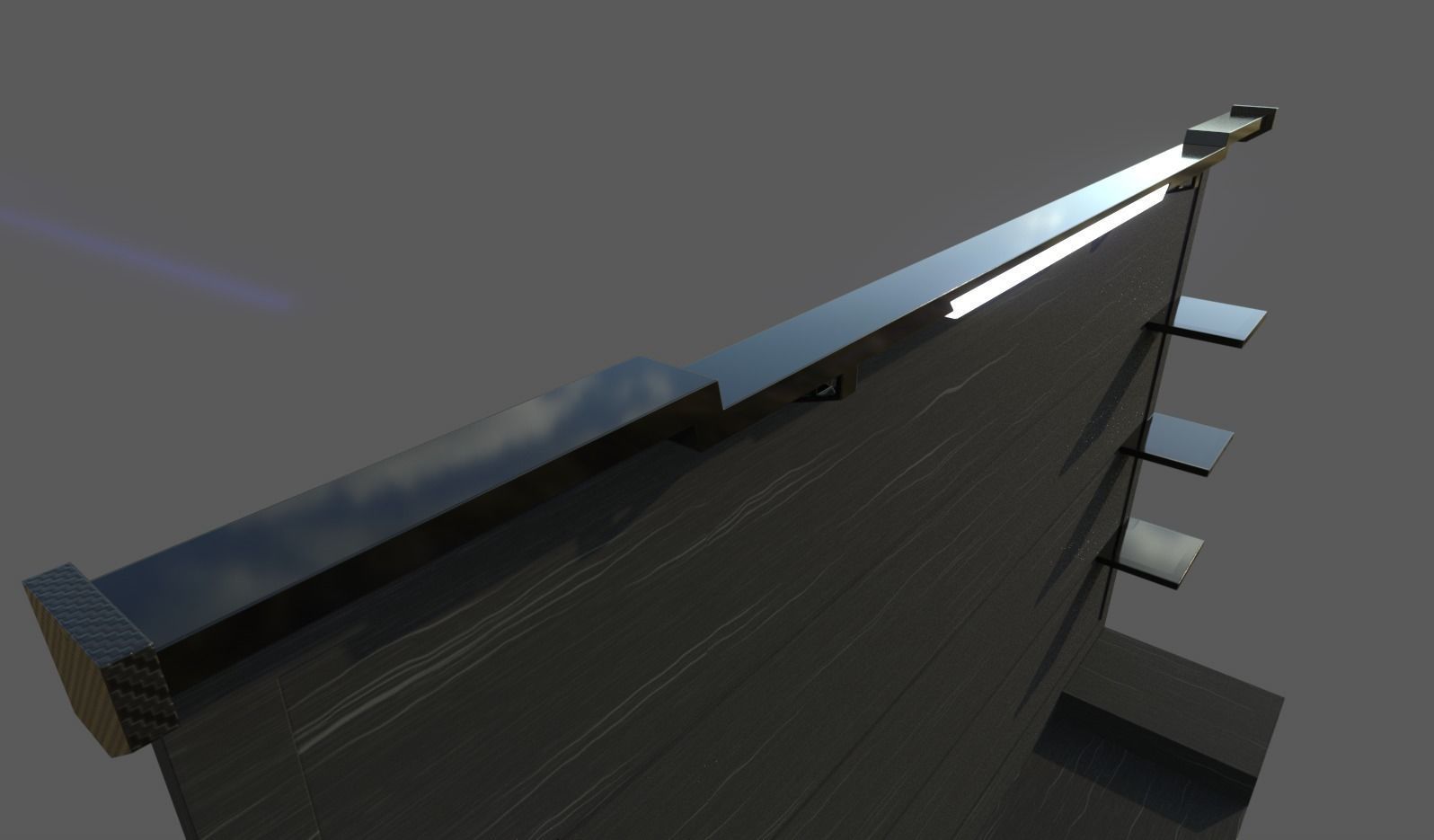 Rack Modern Free 3D model_5