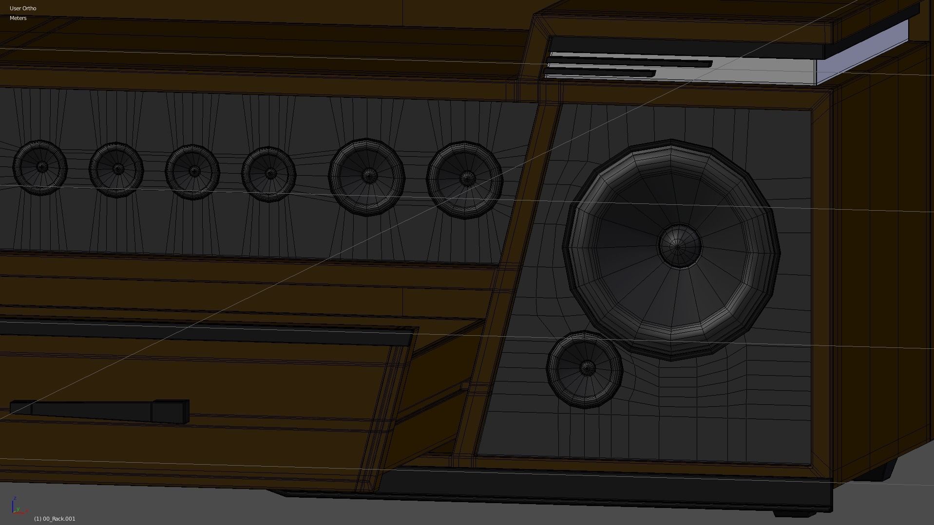 Rack Modern Free 3D model_30