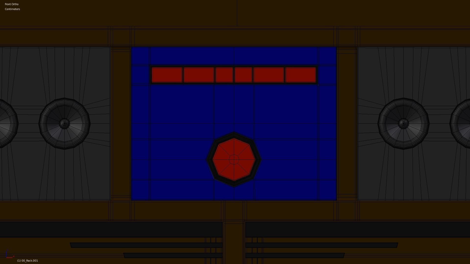 Rack Modern Free 3D model_27