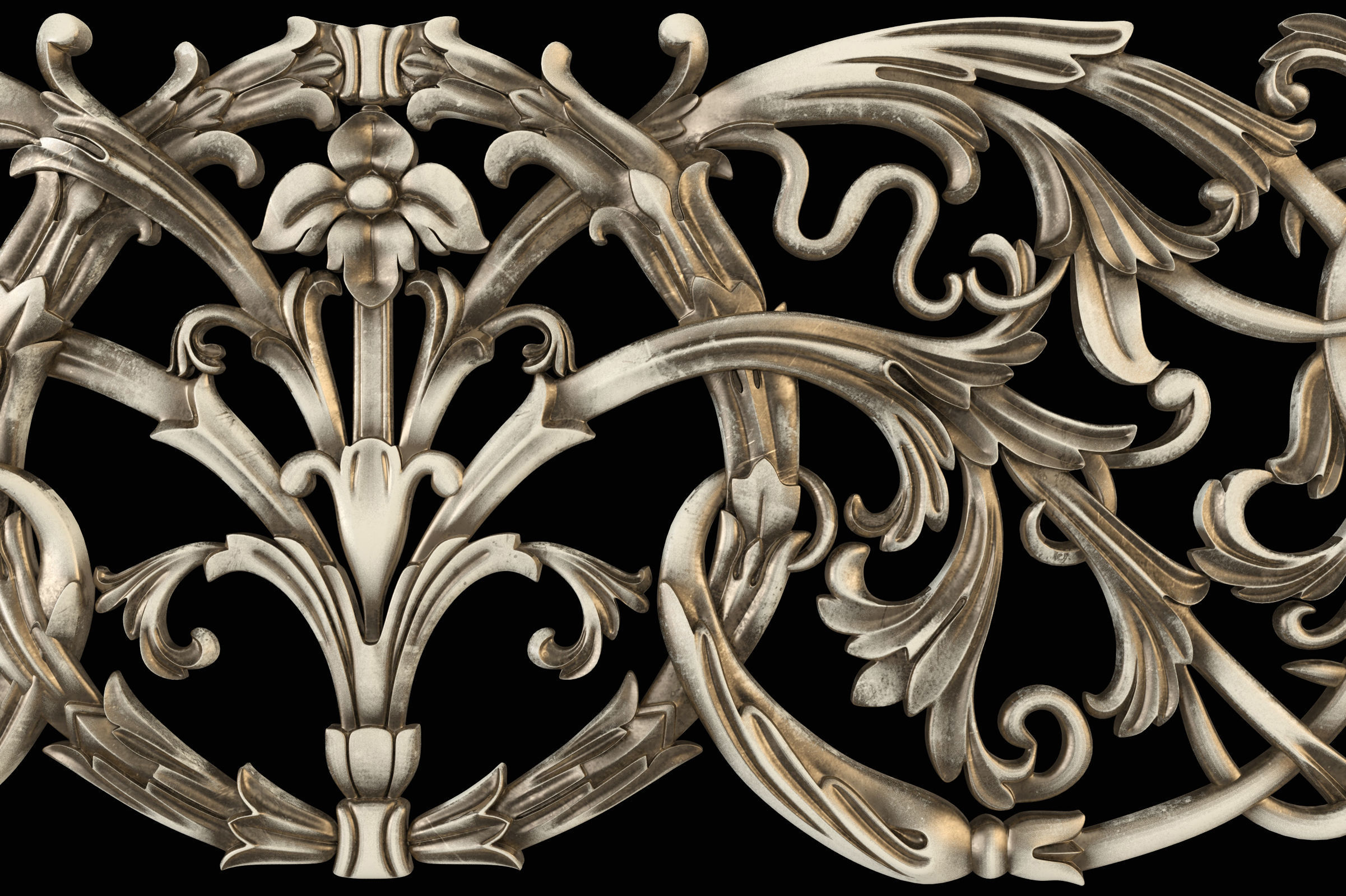 Carved Pattern 3D print model_7