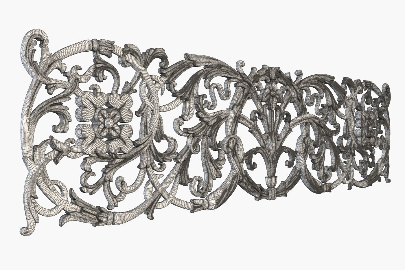 Carved Pattern 3D print model_8