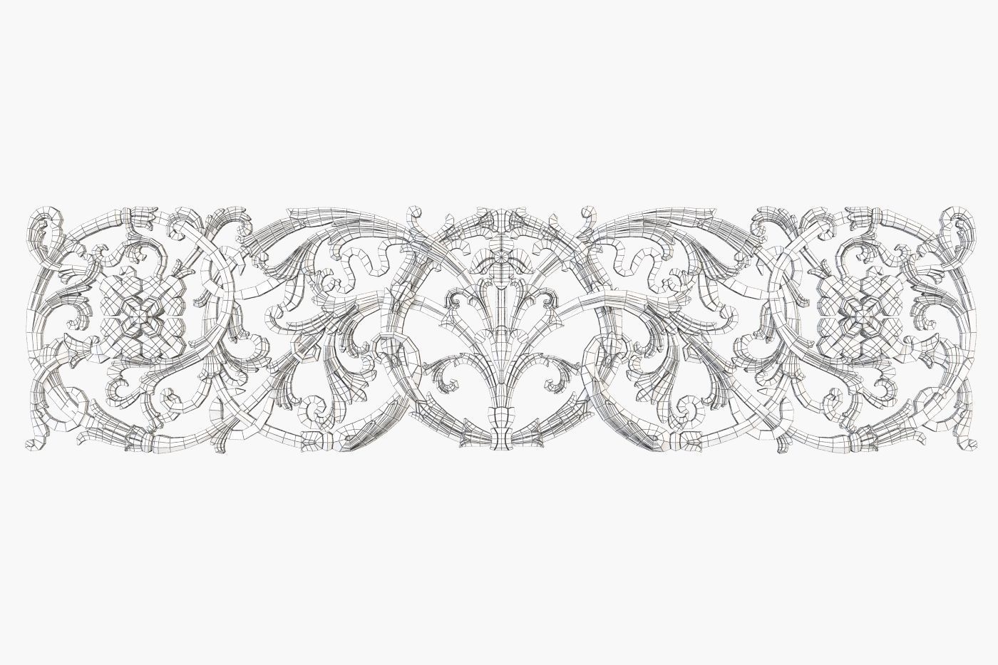 Carved Pattern 3D print model_2