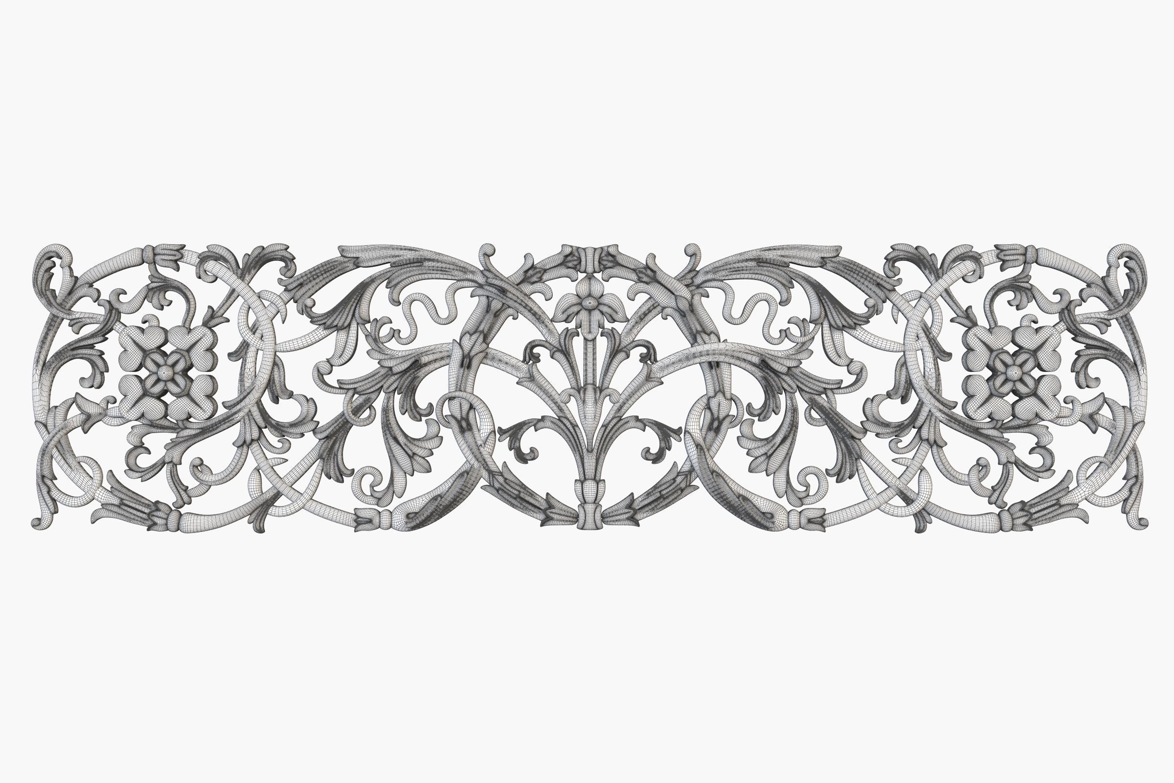 Carved Pattern 3D print model_3