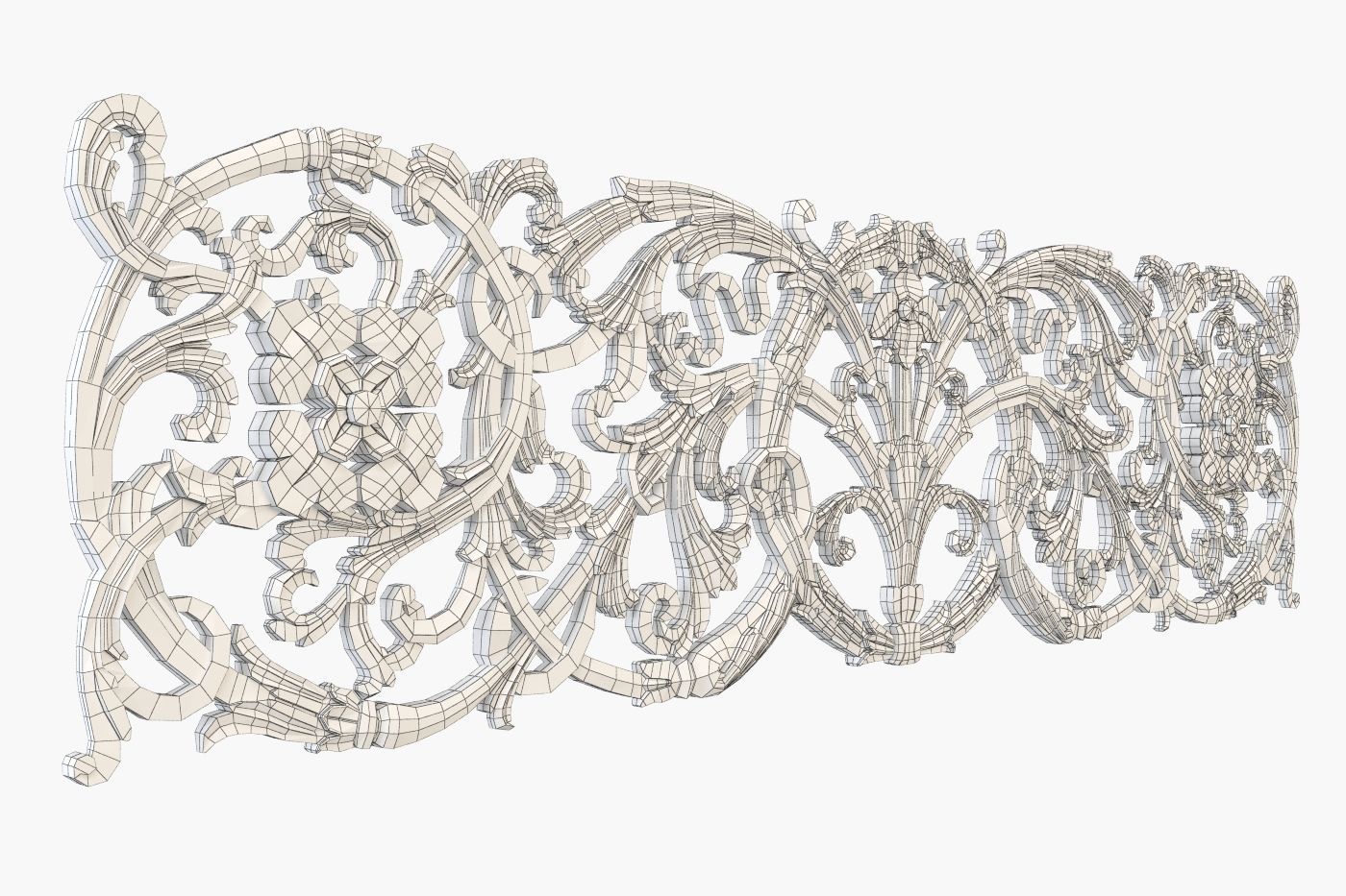 Carved Pattern 3D print model_4