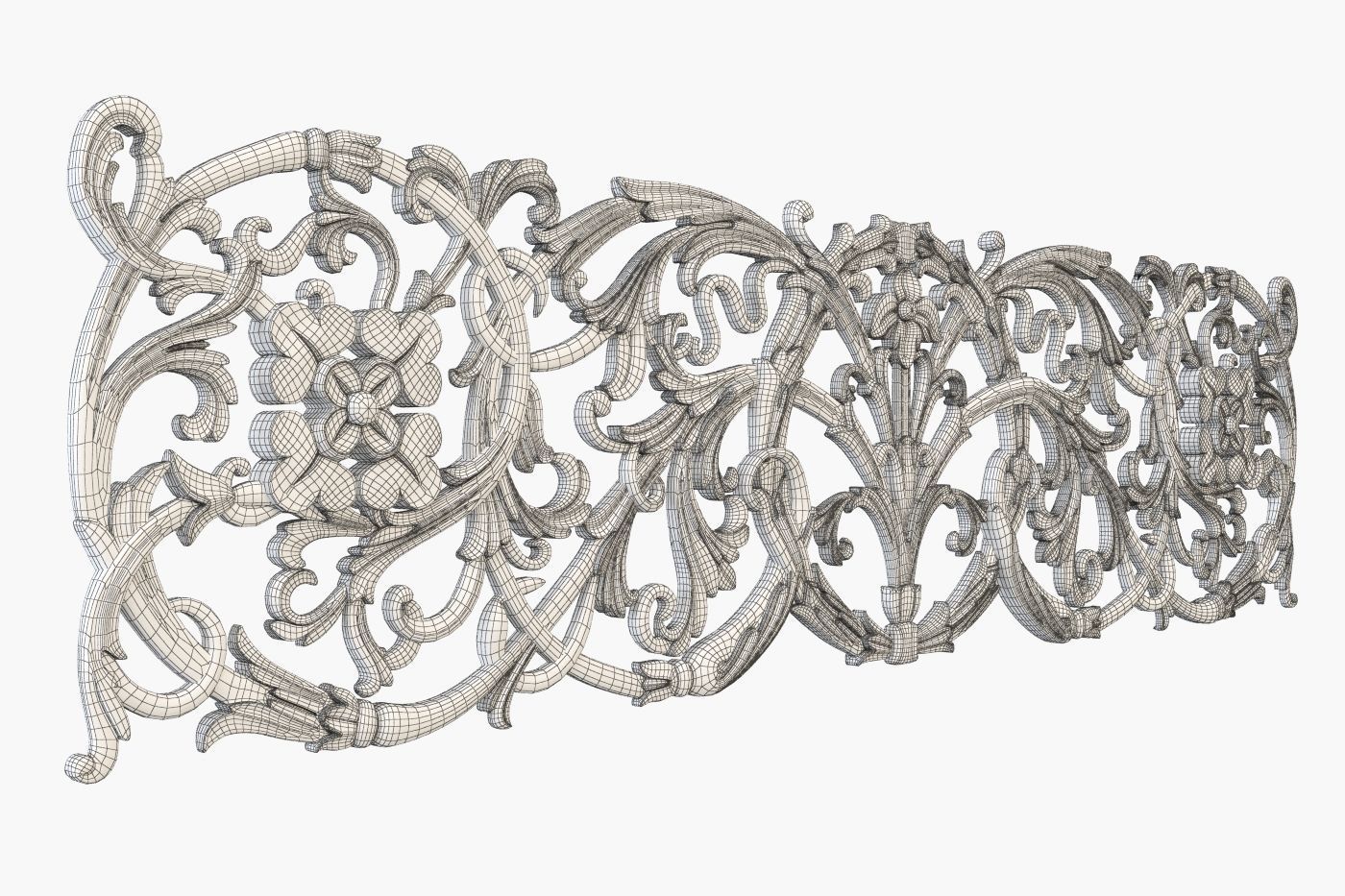 Carved Pattern 3D print model_9