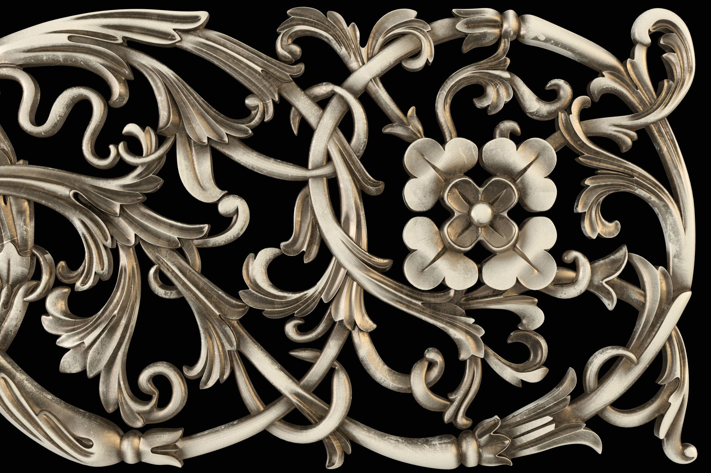 Carved Pattern 3D print model_6