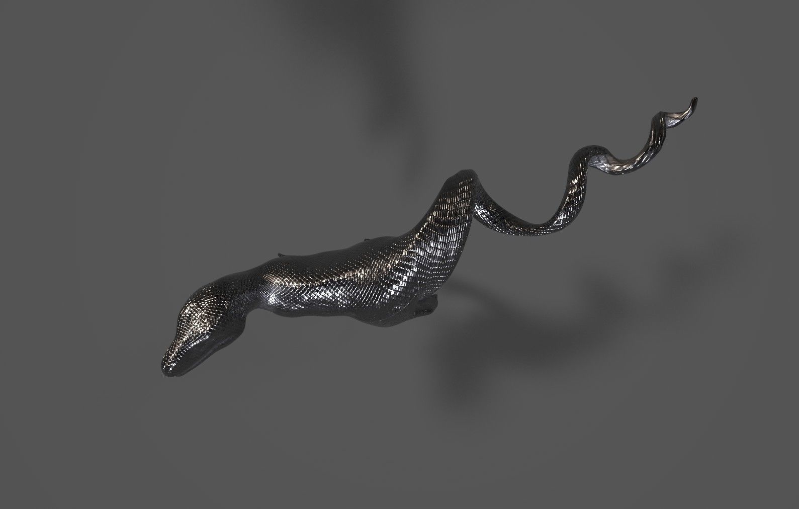 Raptor Bottle Opener Free low-poly 3D model_5