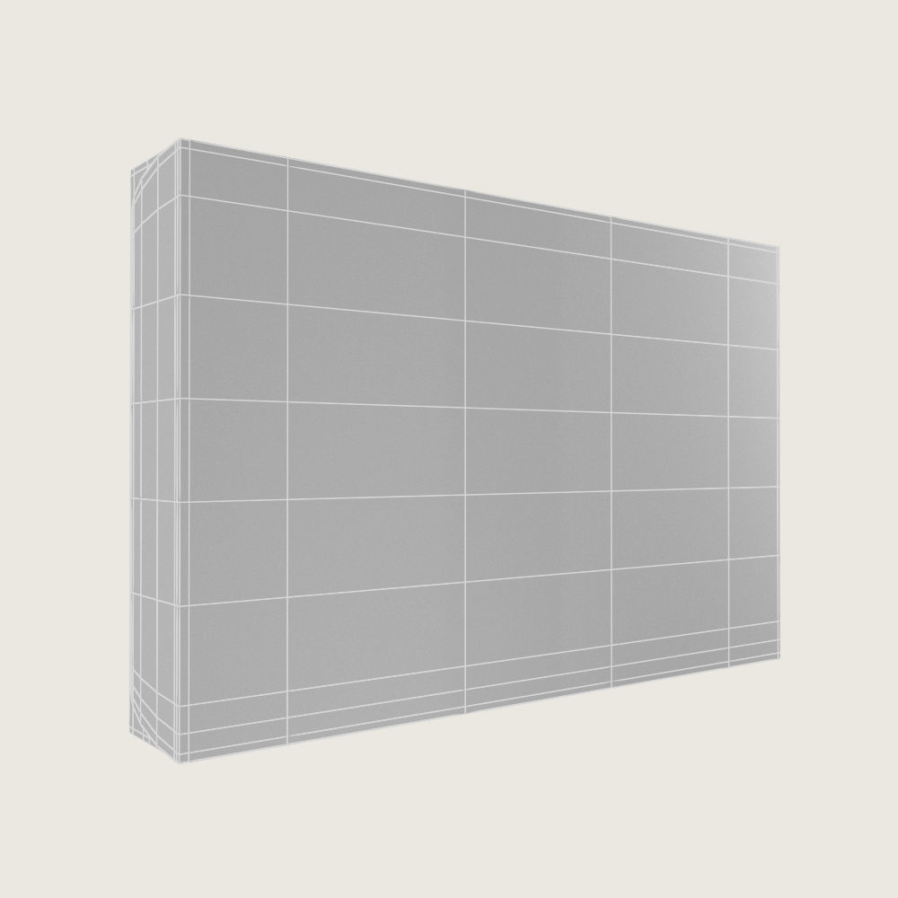 Allegra Allergy Medicine Low-poly 3D model_2