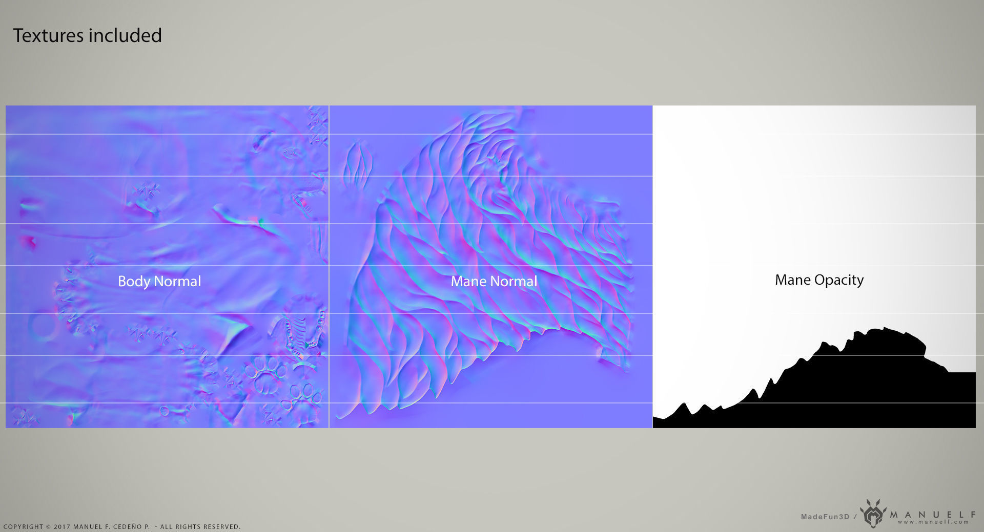 3D Lion Low-poly 3D model_12