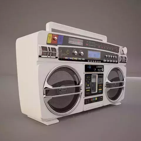 Lasonic Boombox 3D model