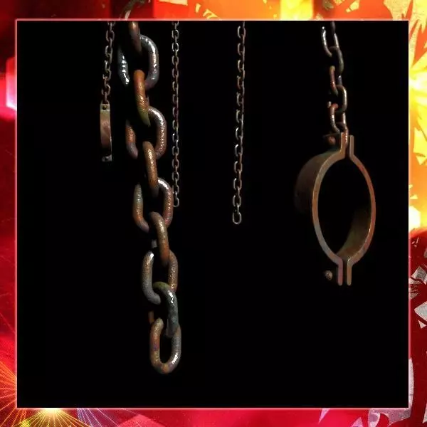 Animated Chain 3D model_0