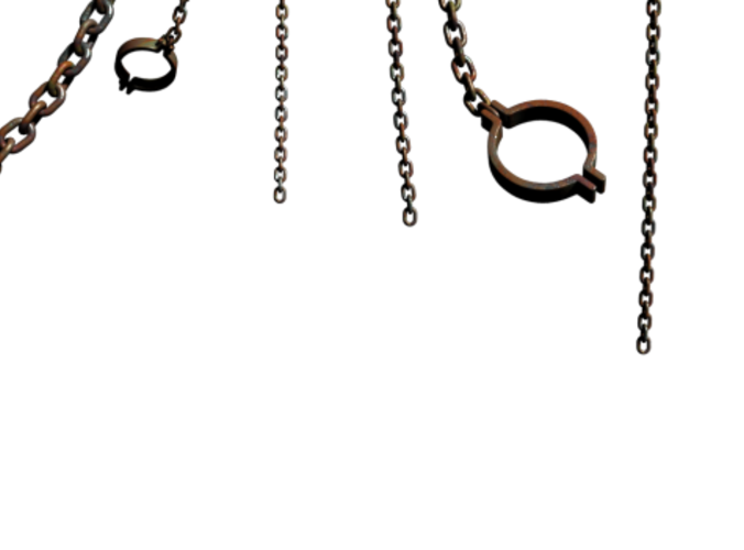 Animated Chain 3D Model .max .obj .3ds