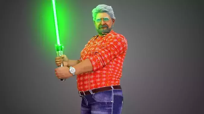 George Lucas 3D model