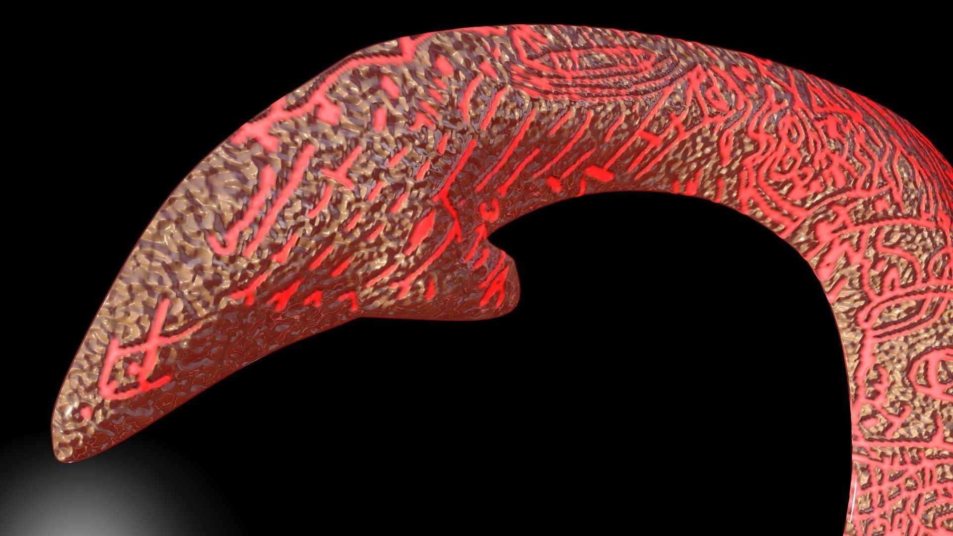 Maui Magical Hook High Quality Low-poly 3D model_33