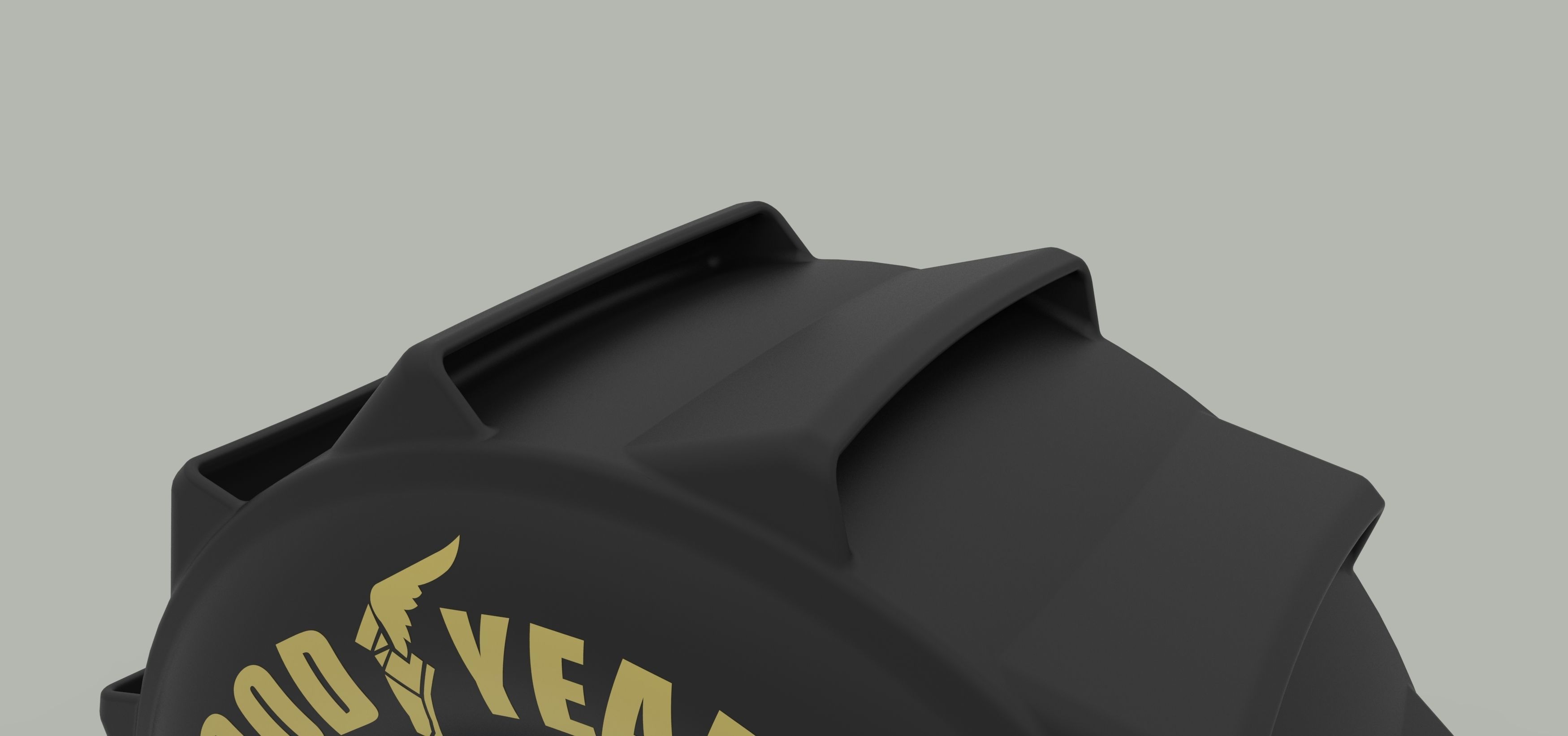 Wheel for mud drag racing 3D model_7