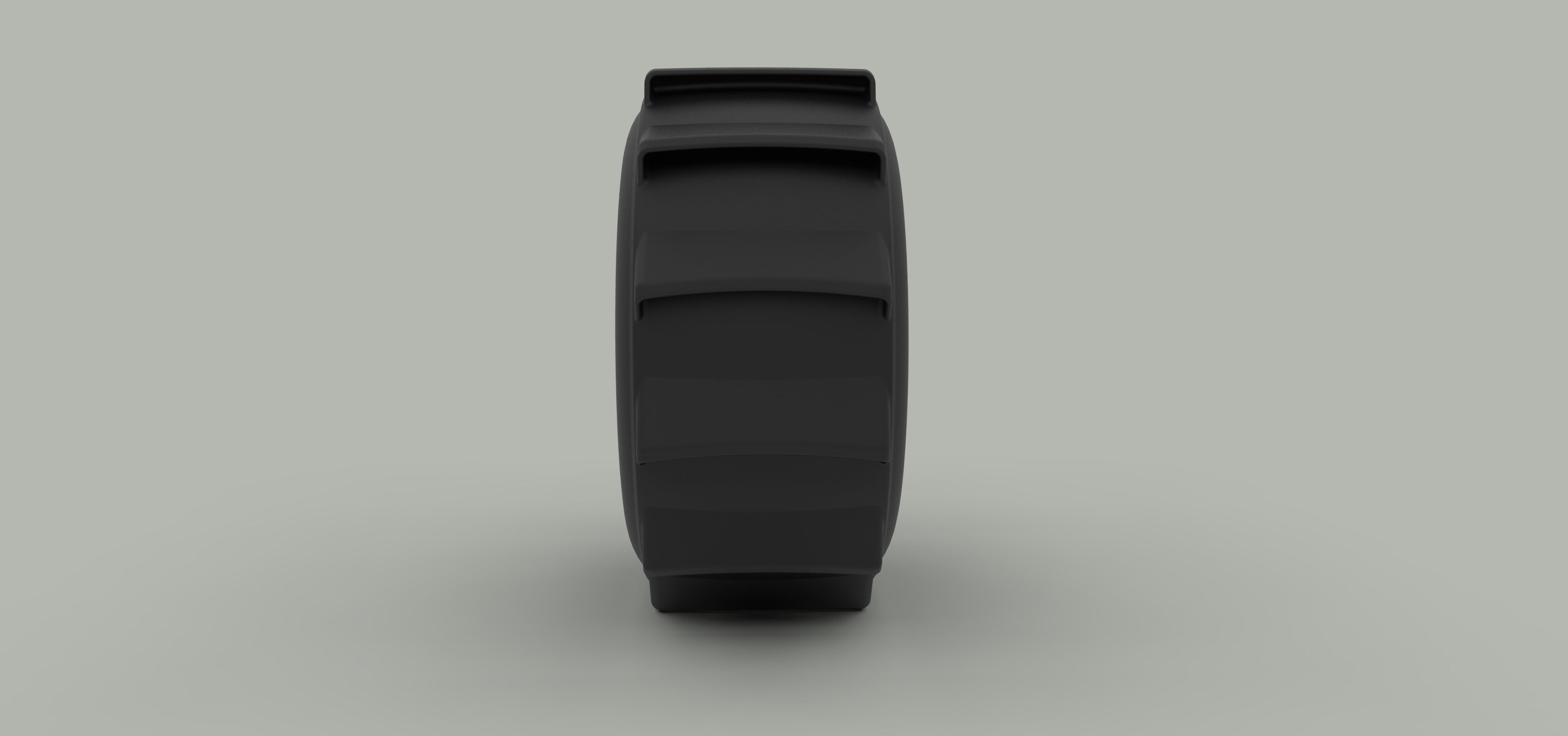 Wheel for mud drag racing 3D model_3