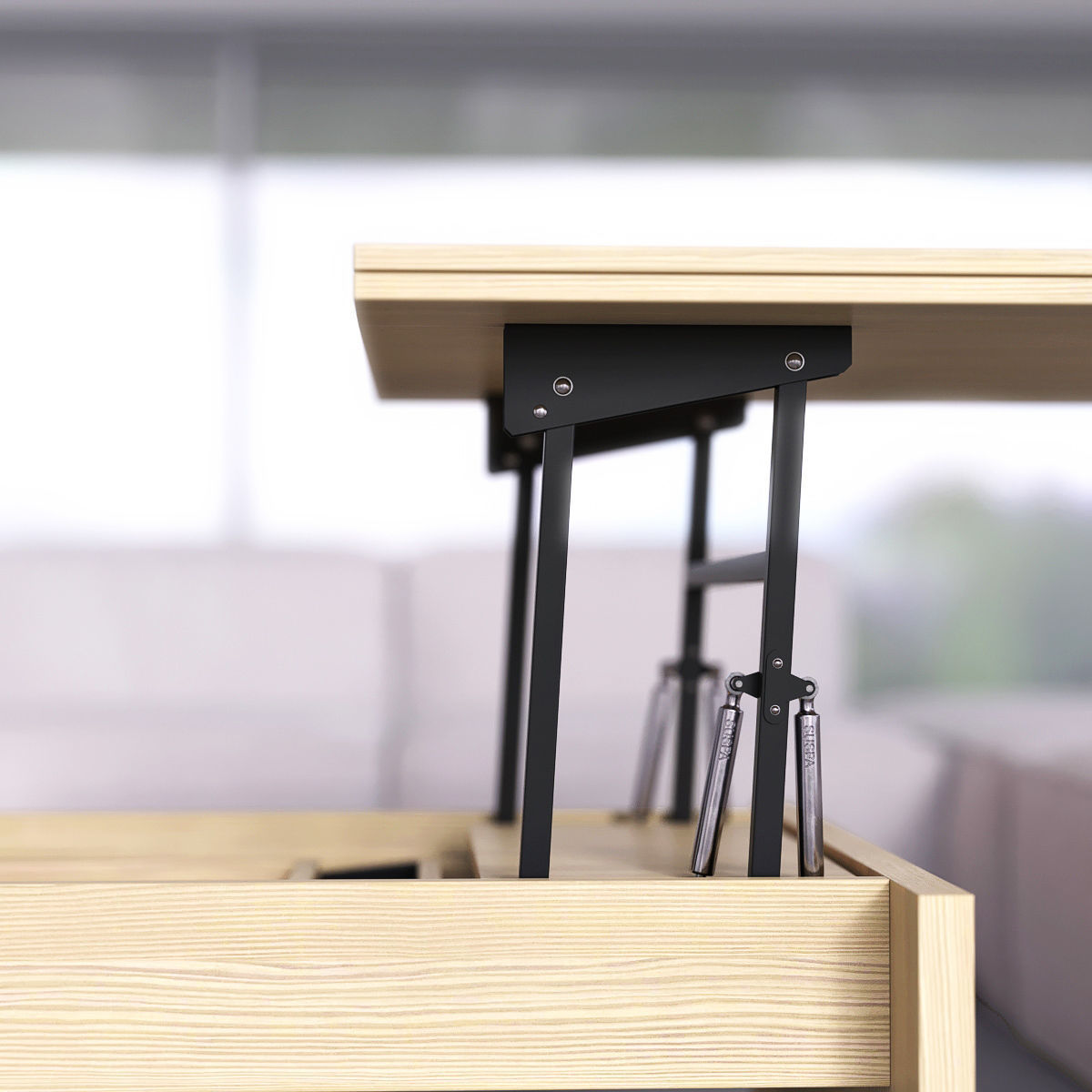 Coffee Table Bari by Zegen 3D model_9