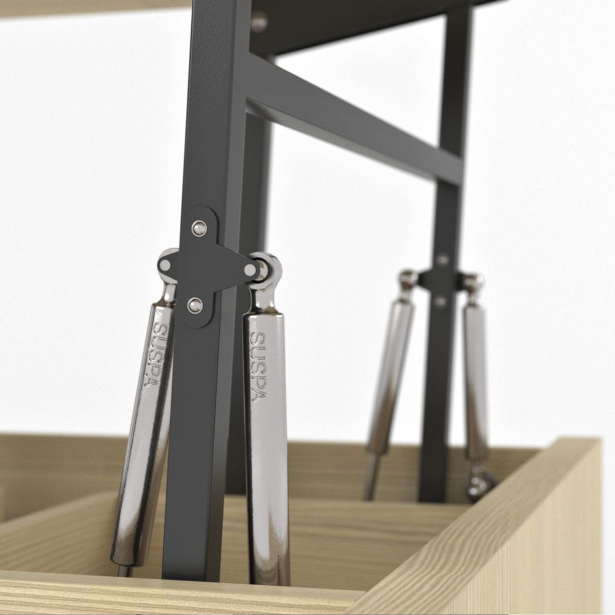 Coffee Table Bari by Zegen 3D model_1