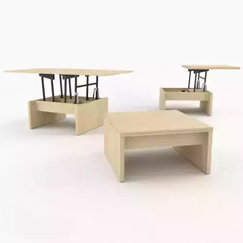 Coffee Table Bari by Zegen 3D model