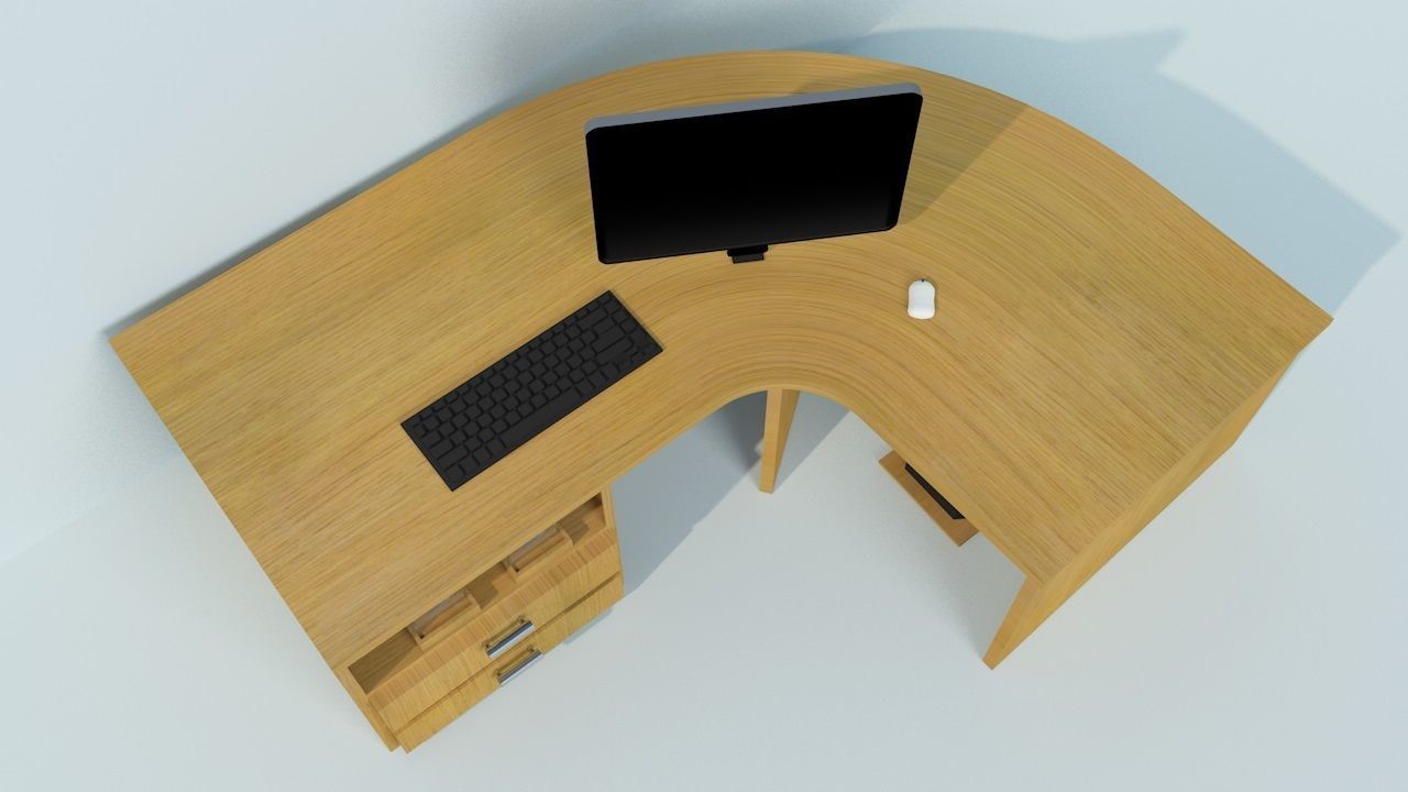 Interior scene 3D model 3D model_8