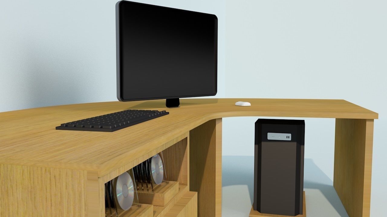 Interior scene 3D model 3D model_7