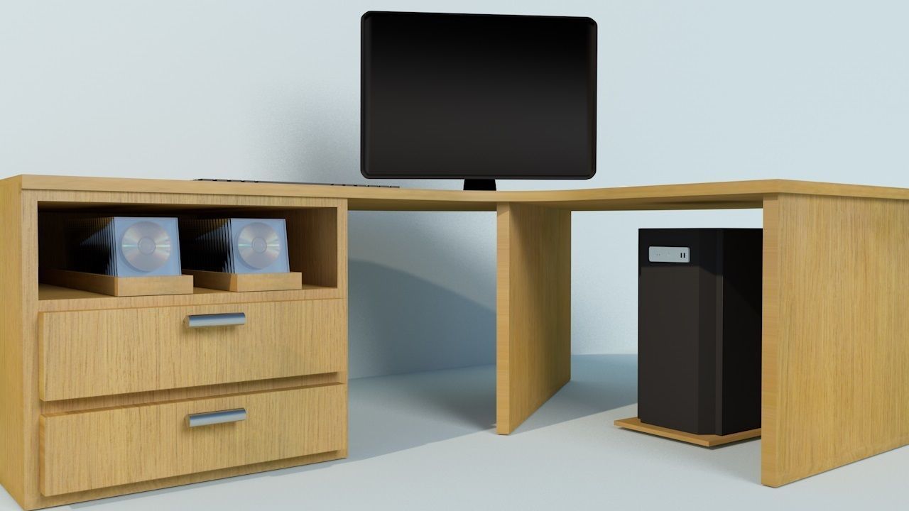 Interior scene 3D model 3D model_4